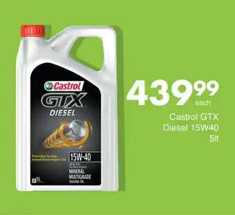 Castrol GTX Diesel 15W40 5lt