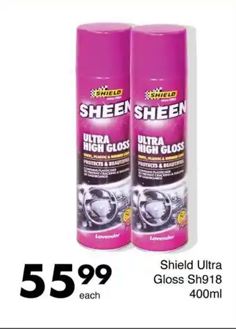 Save Shield Ultra Gloss Sh918 400ml offer