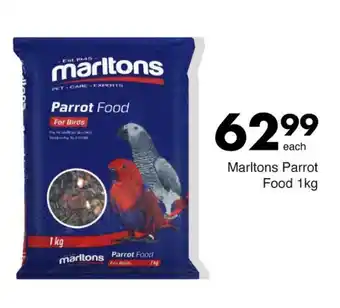 Save Marltons Parrot Food 1kg offer