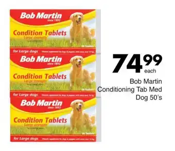 Save Bob Martin Conditioning Tab Med Dog 50's offer
