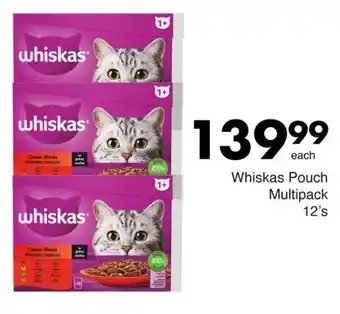 Whiskas Pouch Multipack 12's
