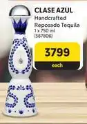 Clase Azul Hand Crafted Reposado Tequila-750ml Each
