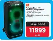 Makro JBL Partybox Stage 320 Bluetooth Party Speaker OH5504 offer