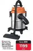 Makro Bennett Read 20L Titan 20 Wet & Dry Vacuum Cleaner BJ1922-P1200-20 offer