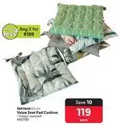 Makro Terrace Leisure Value Seat Pad Cushion-Each offer