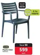 Makro GSI Plastic Chair 430444-Each offer