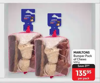 Makro MARLTONS Bumper Pack of Chews 400g offer