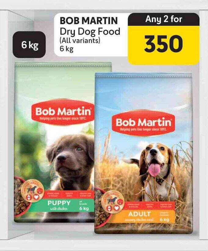 Bob martin puppy food best sale