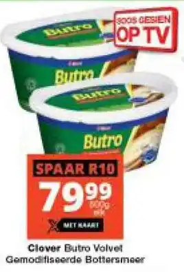 Checkers Hyper Clover Butro Full Fat Modified Butter Spread offer