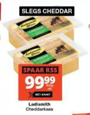 Checkers Hyper Ladismith Cheddar Cheese offer