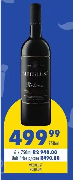 Tabooz MEERLUST RUBICON offer