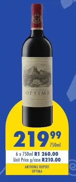 Tabooz ANTHONIJ RUPERT OPTIMA offer