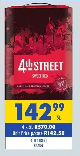 Tabooz 4TH STREET RANGE offer