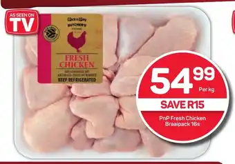 Pick n Pay Hypermarket PnP Fresh Chicken Braaipack 16s offer