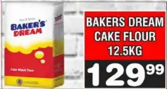 BAKERS DREAM CAKE FLOUR 12.5KG