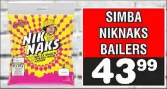 SIMBA NIKNAKS BAILERS
