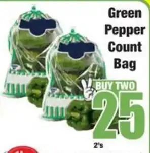 Boxer Green Pepper Count Bag offer