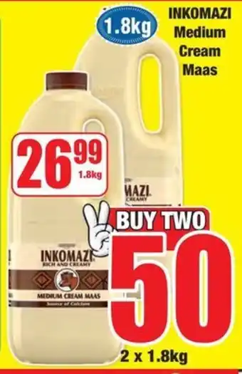 Boxer INKOMAZI Medium Cream Maas offer