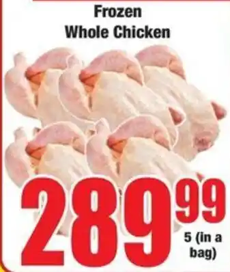 Boxer Frozen Whole Chicken offer