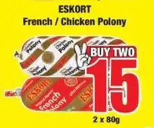 Boxer ESKORT French/Chicken Polony offer