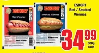Boxer ESKORT Red/ Smoked Viennas offer