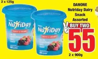 Boxer DANONE Nutriday Dairy Snack Assorted offer
