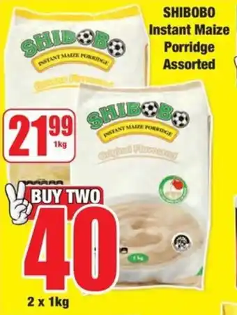 Boxer SHIBOBO Instant Maize Porridge Assorted offer