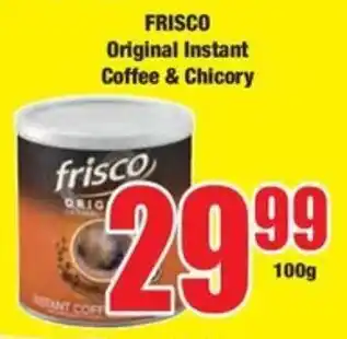 Boxer FRISCO Original Instant Coffee & Chicory offer