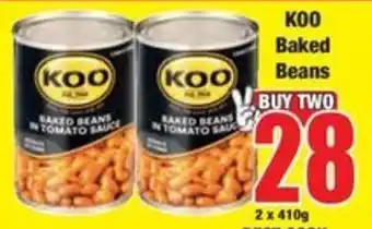 Boxer KOO Baked Beans offer