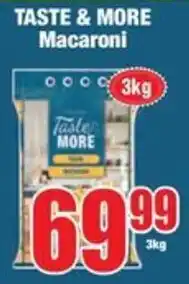 Boxer TASTE & MORE Macaroni offer