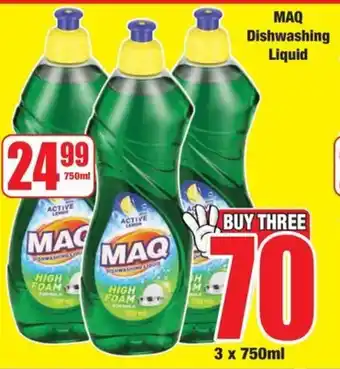 Boxer MAQ Dishwashing Liquid offer