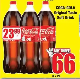Boxer COCA-COLA Original Taste Soft Drink offer