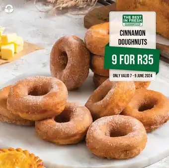 Food Lover's Market CINNAMON DOUGHNUTS offer
