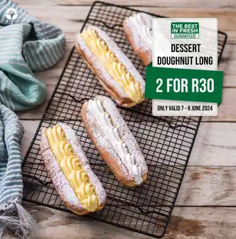 Food Lover's Market DESSERT DOUGHNUT LONG offer