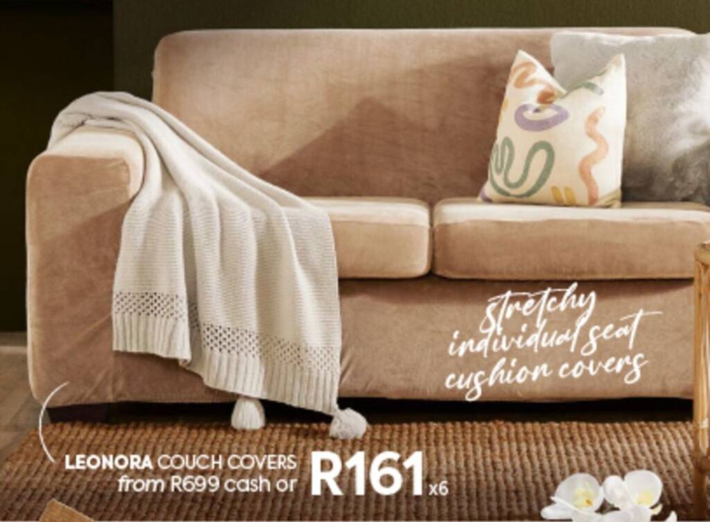 LEONORA COUCH COVERS offer at HomeChoice