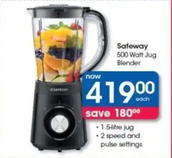 Clicks Safeway 500 Watt Jug Blender offer