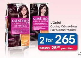 L'Oréal Casting Crème Gloss Hair Colour Products