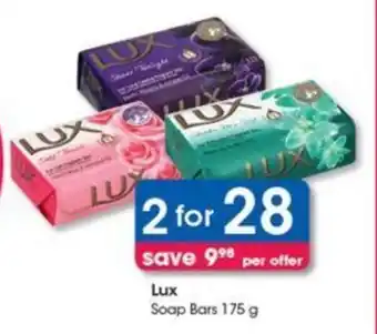 Clicks Lux Soap Bars 175 g offer