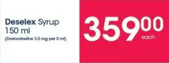 Deselex Syrup 150 ml