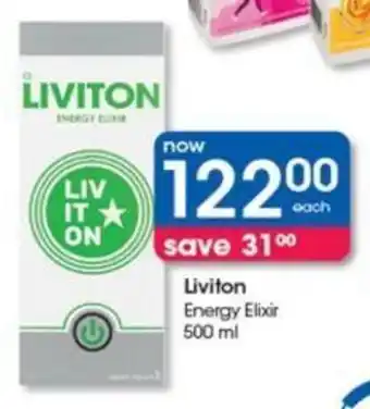 Liviton Energy Elixir 500ml
