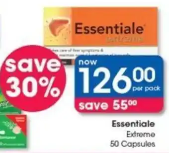 Clicks Essentiale Extreme 50 Capsules offer