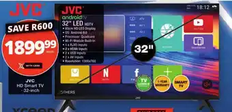 Checkers JVC 32-inch HD Smart TV offer