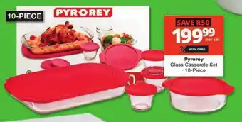 Pyrorey Glass Casserole Set 10-Piece