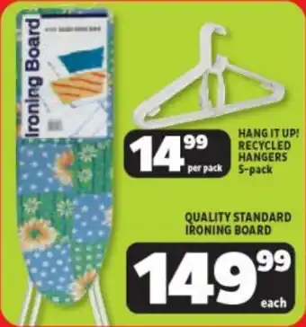 Usave QUALITY STANDARD IRONING BOARD offer