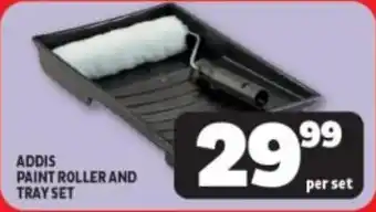 Usave ADDIS PAINT ROLLER AND TRAY SET offer