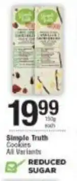 Checkers Simple Truth Cookies All Variants offer
