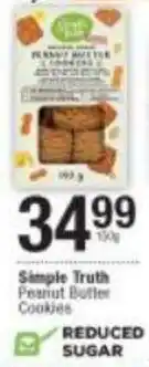 Checkers Simple Truth Peanut Butter Cookies offer
