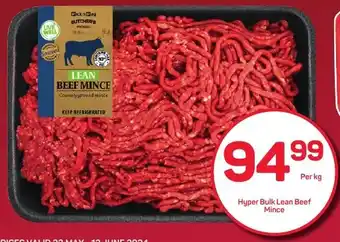 Pick n Pay Hypermarket Hyper Bulk Lean Beef Mince offer