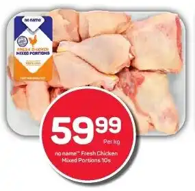 Pick n Pay Hypermarket no name Fresh Chicken Mixed Portions 10s offer