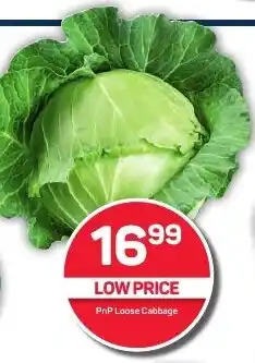 Pick n Pay Hypermarket PnP Loose Cabbage offer